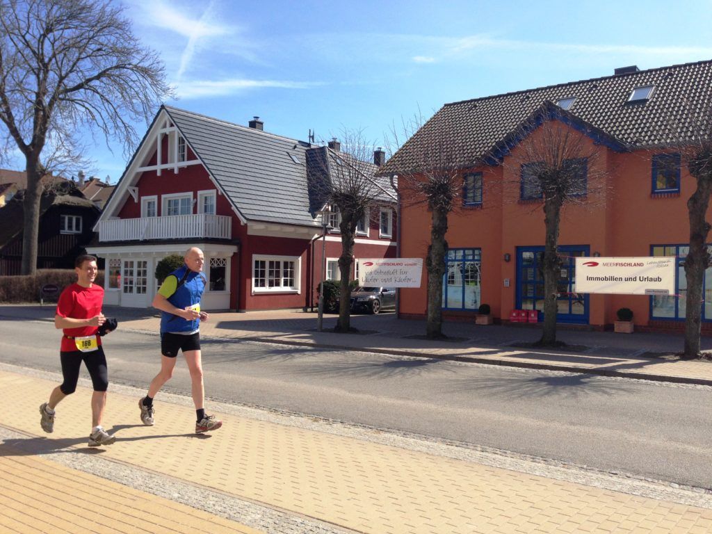 Darß-Marathonläufer in Ahrenshoop