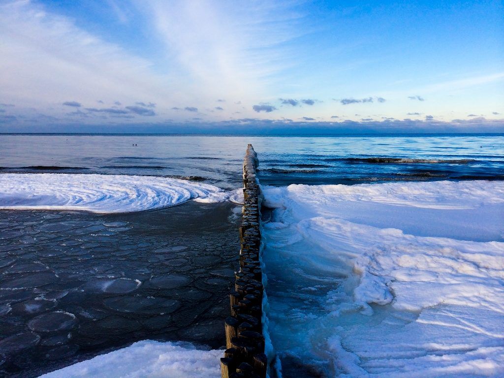 Winter an der Ostsee