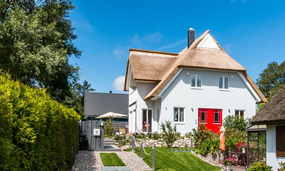 Außenansicht Designhaus Hyggelig Hus